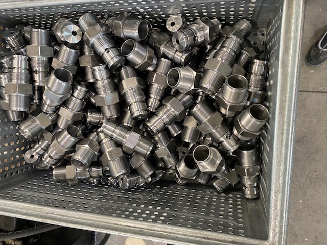 Dettaglio pezzo lavorato